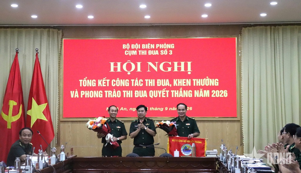 Cụm thi đua số 3 Bộ đội Biên phòng thực hiện thắng lợi nhiệm vụ quân sự, quốc phòng